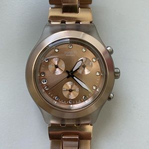 Women’s Swatch Watch- Rose Gold